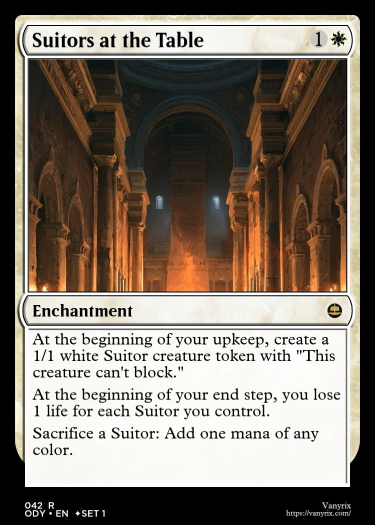 Suitors at the Table