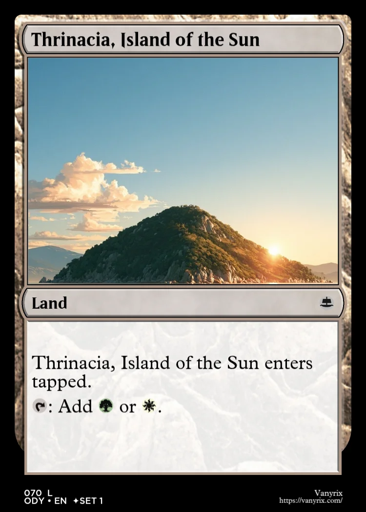 Thrinacia, Island of the Sun