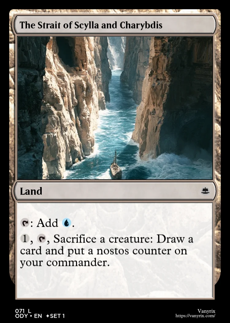 The Strait of Scylla and Charybdis