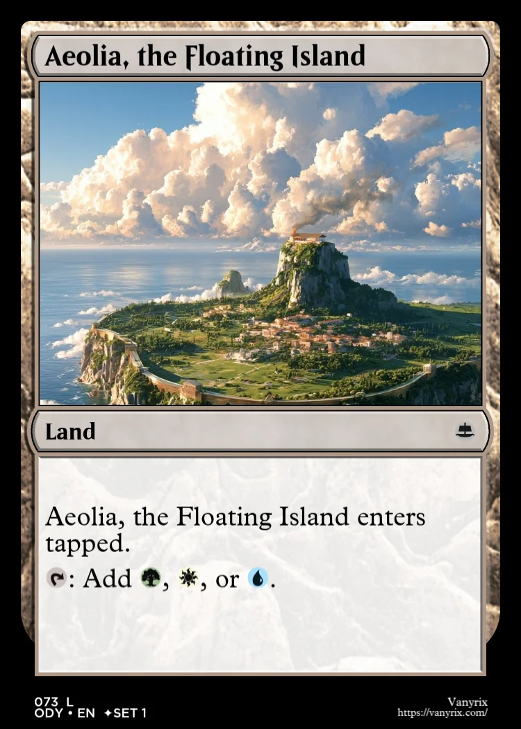 Aeolia, the Floating Island