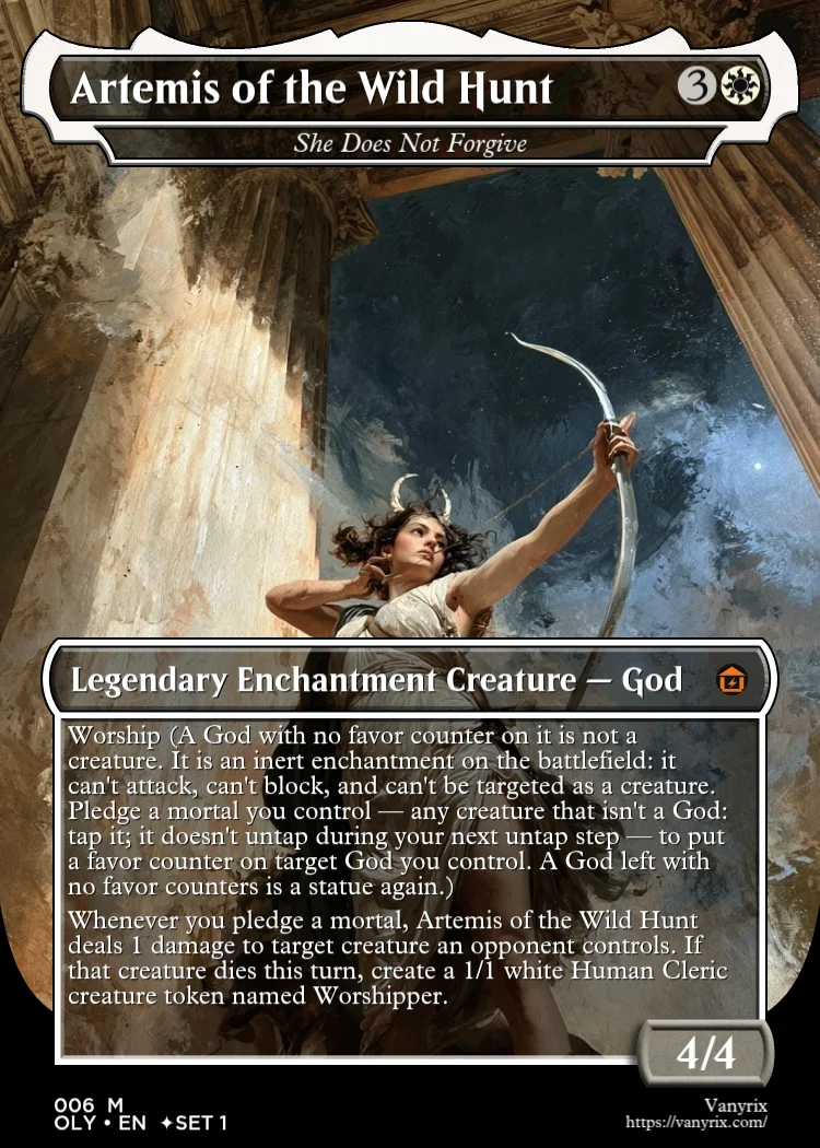 Artemis of the Wild Hunt