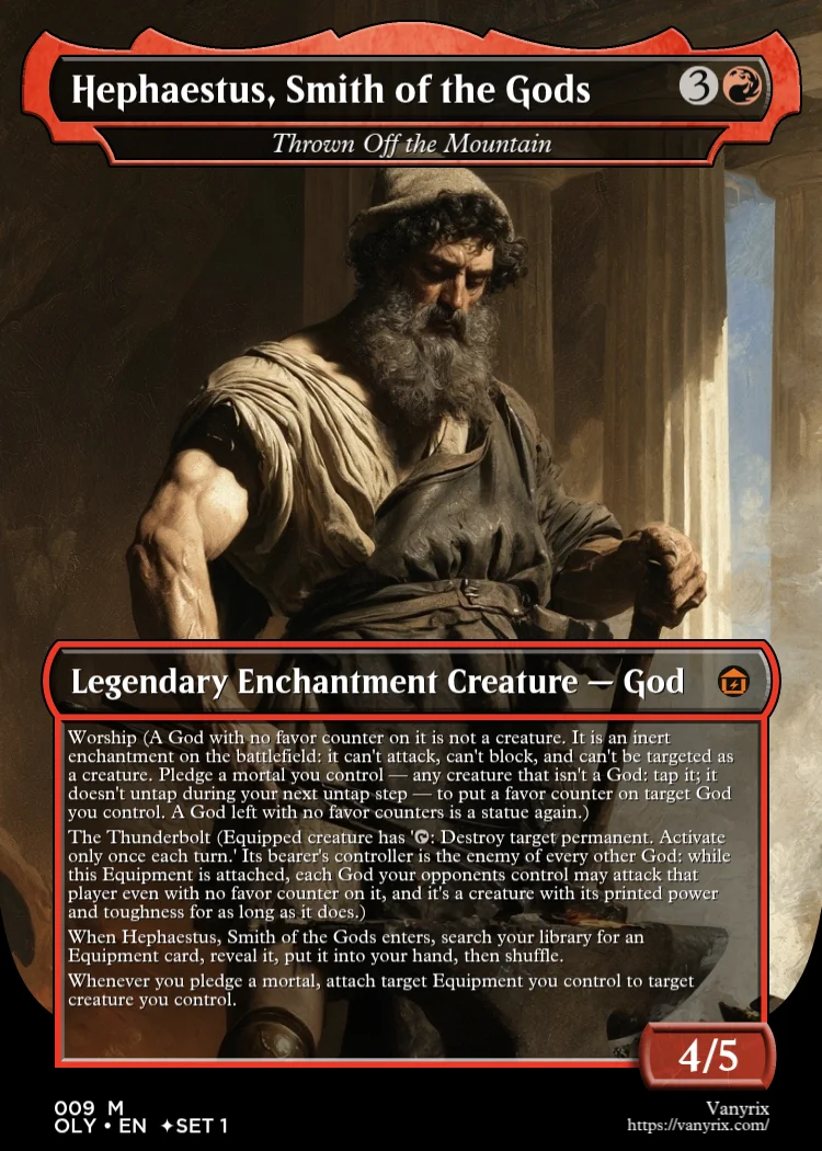 Hephaestus, Smith of the Gods