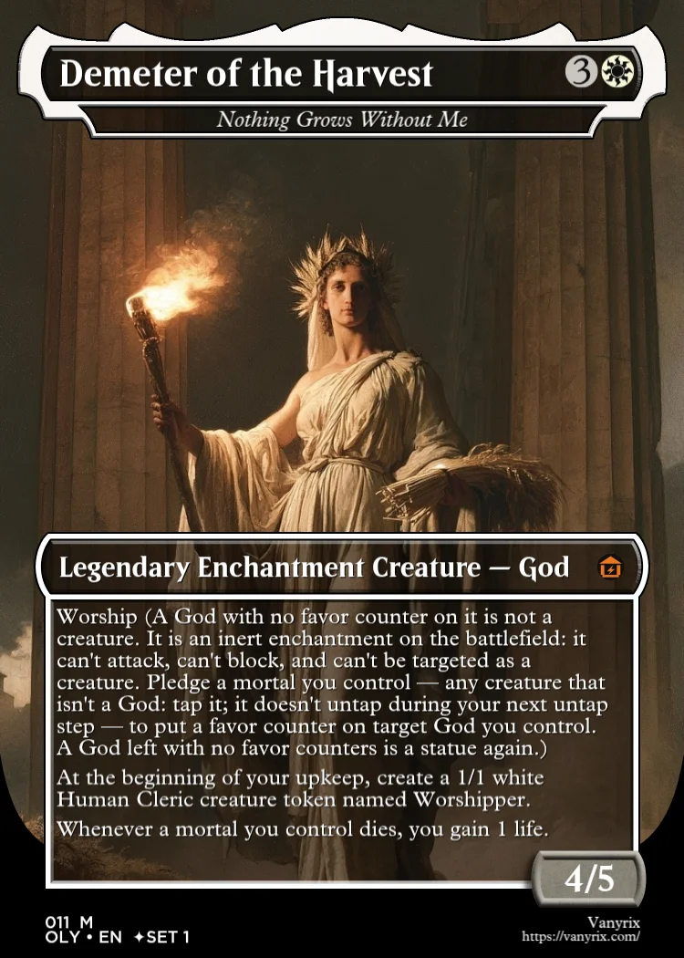 Demeter of the Harvest