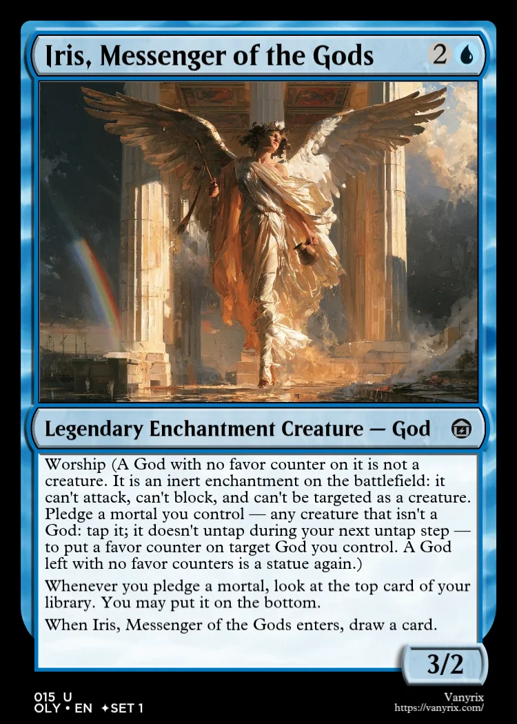 Iris, Messenger of the Gods