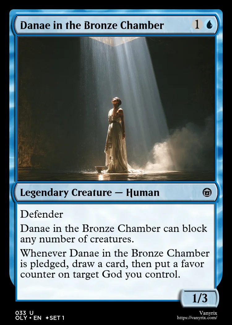 Danae in the Bronze Chamber