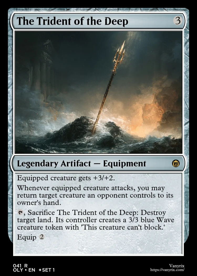 The Trident of the Deep