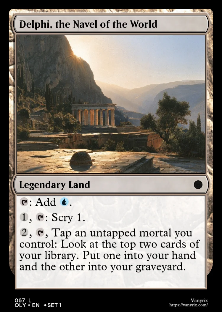 Delphi, the Navel of the World