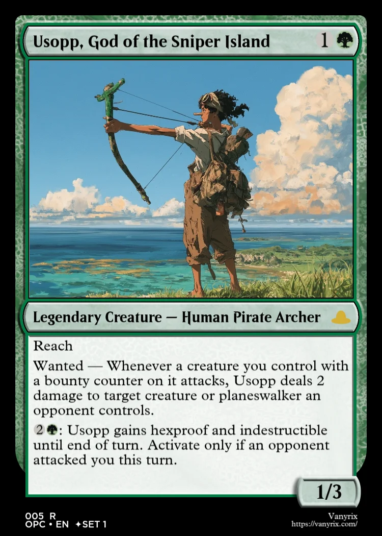 Usopp, God of the Sniper Island