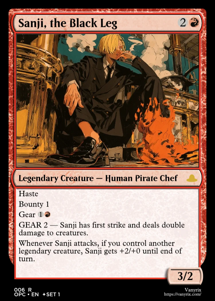 Sanji, the Black Leg