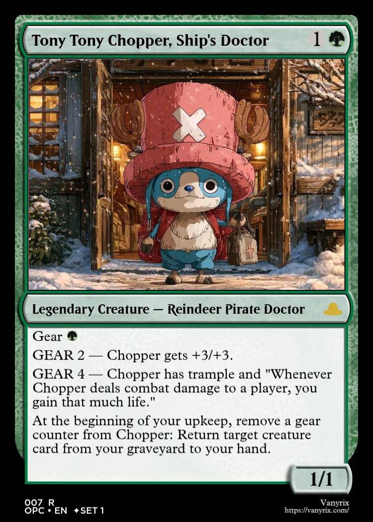 Tony Tony Chopper, Ship's Doctor