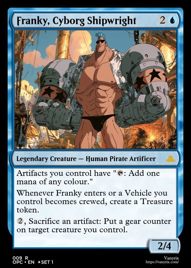 Franky, Cyborg Shipwright