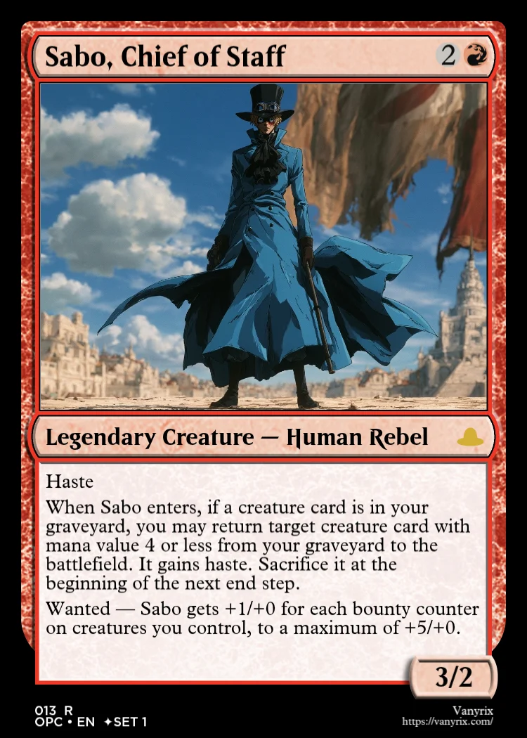 Sabo, Chief of Staff