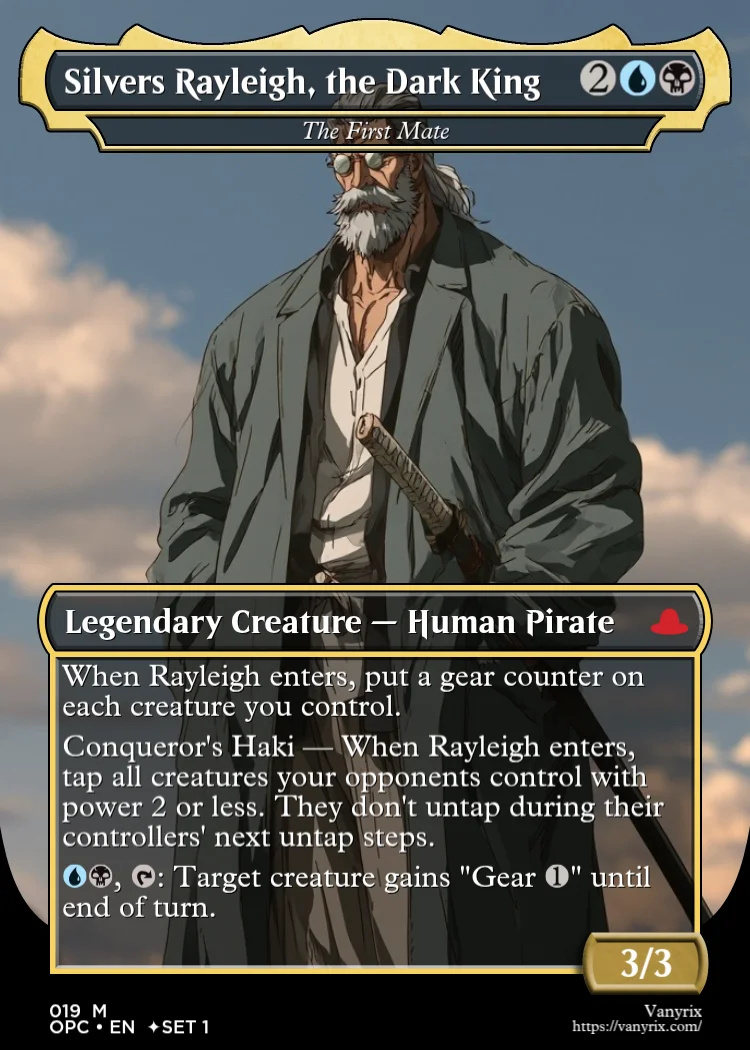Silvers Rayleigh, the Dark King