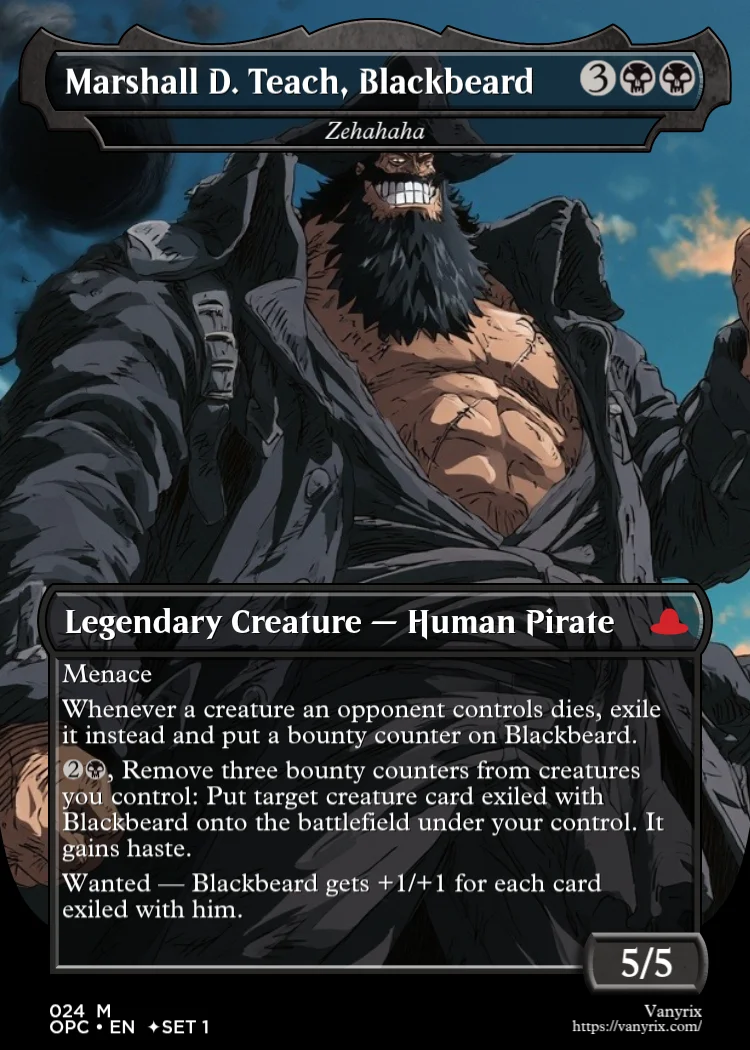 Marshall D. Teach, Blackbeard