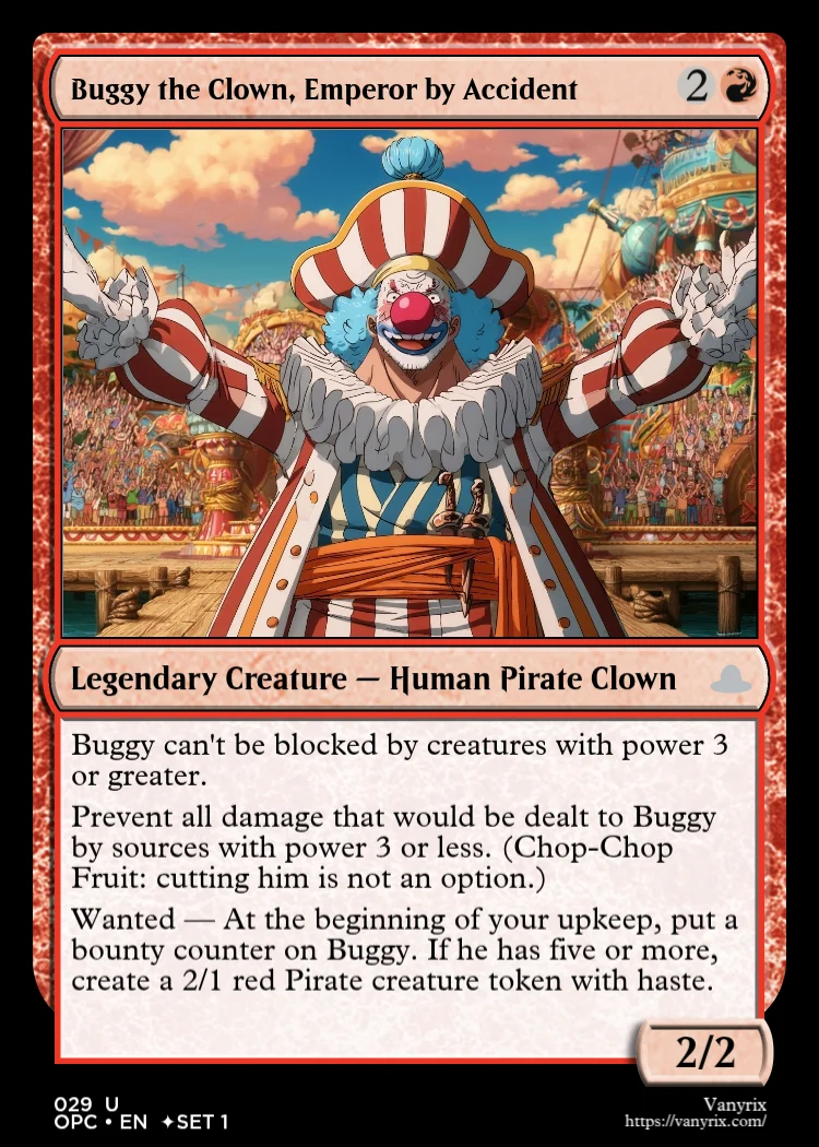 Buggy the Clown, Emperor by Accident