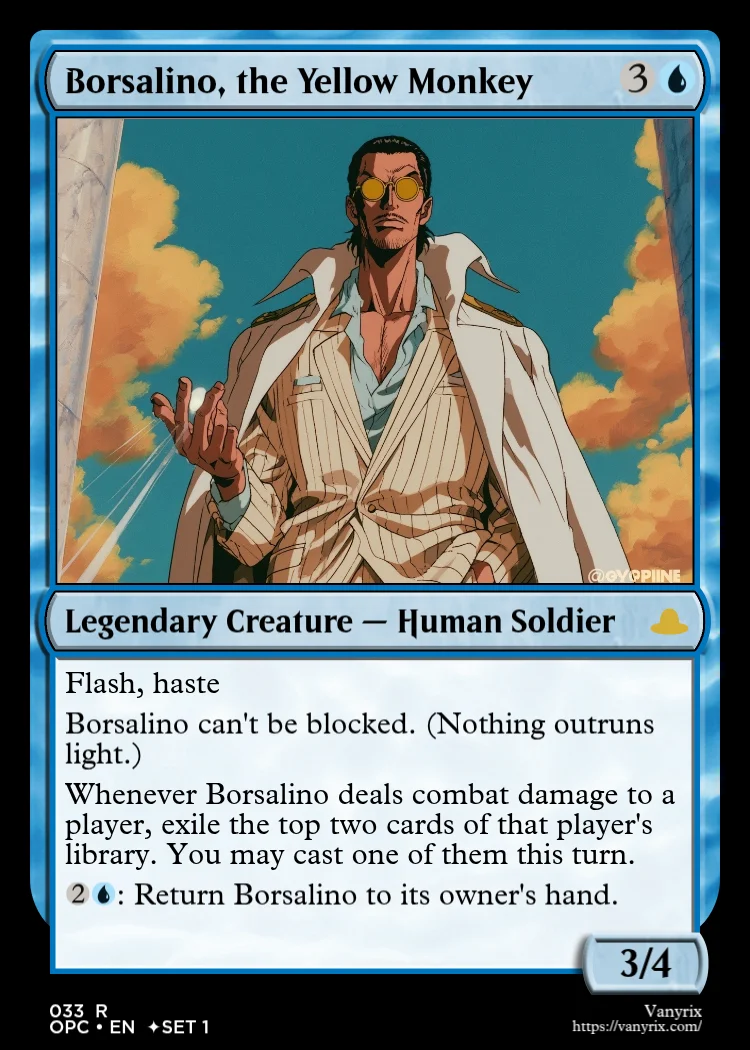 Borsalino, the Yellow Monkey