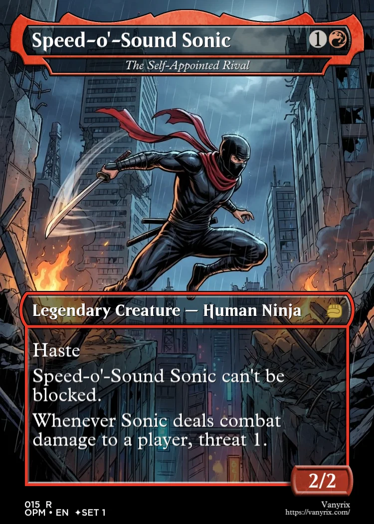 Speed-o'-Sound Sonic