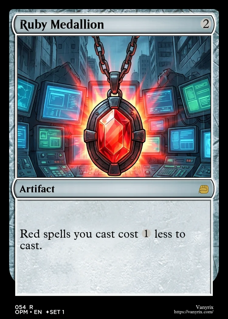 Ruby Medallion