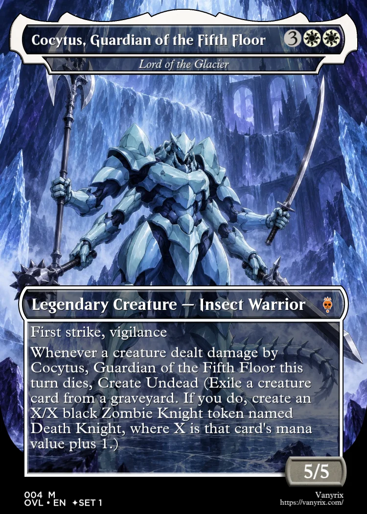 Cocytus, Guardian of the Fifth Floor