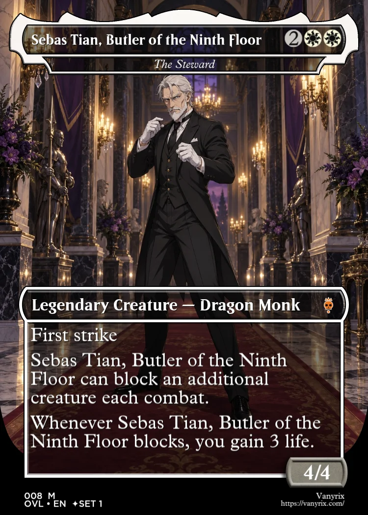 Sebas Tian, Butler of the Ninth Floor