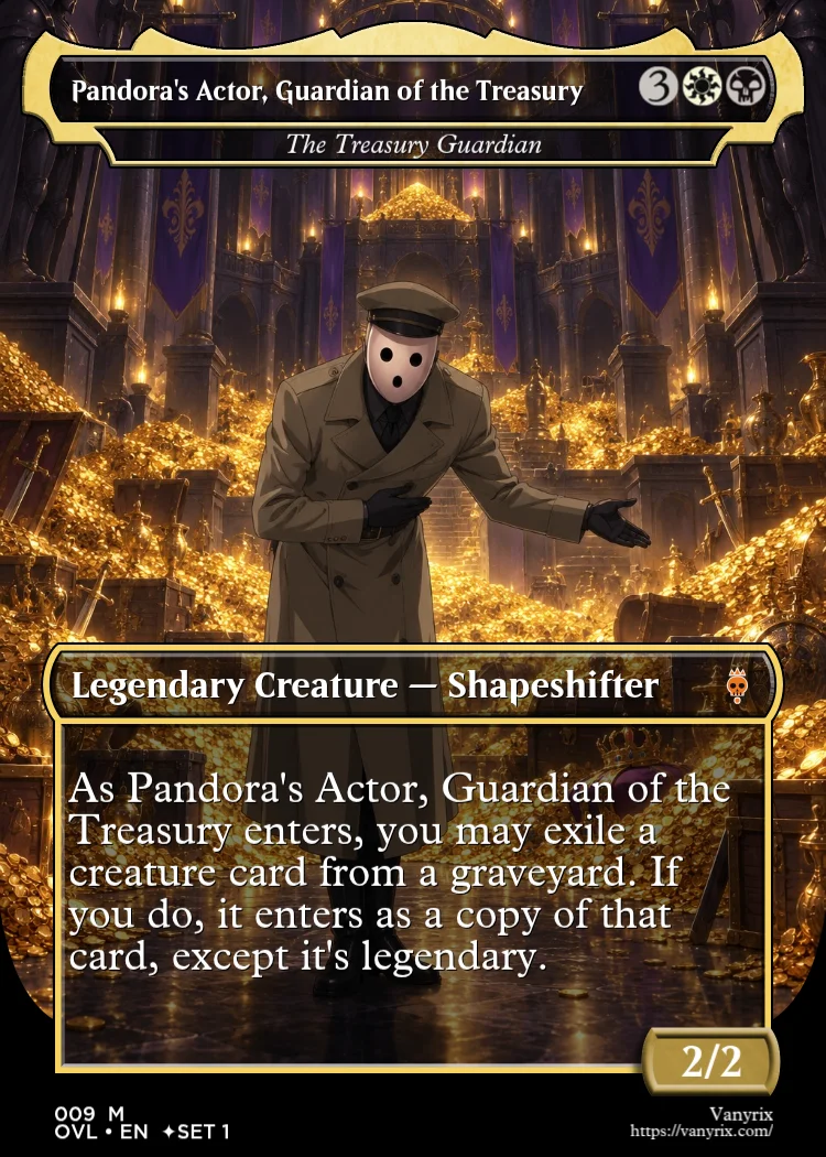 Pandora's Actor, Guardian of the Treasury