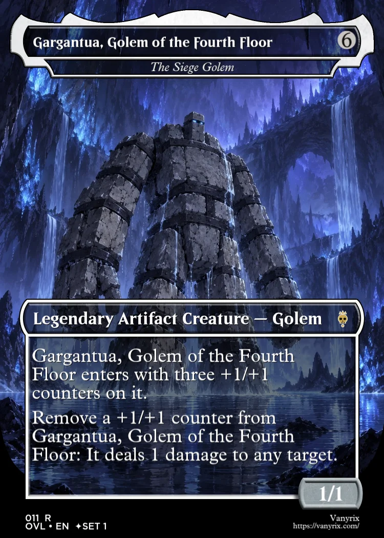Gargantua, Golem of the Fourth Floor