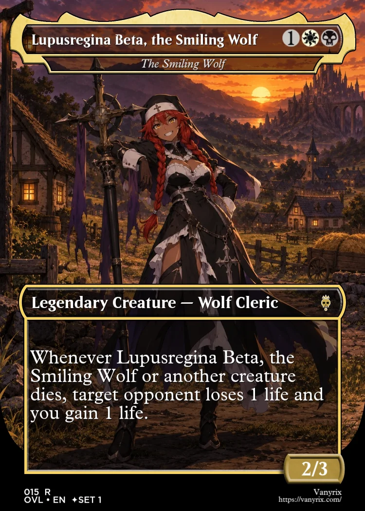 Lupusregina Beta, the Smiling Wolf