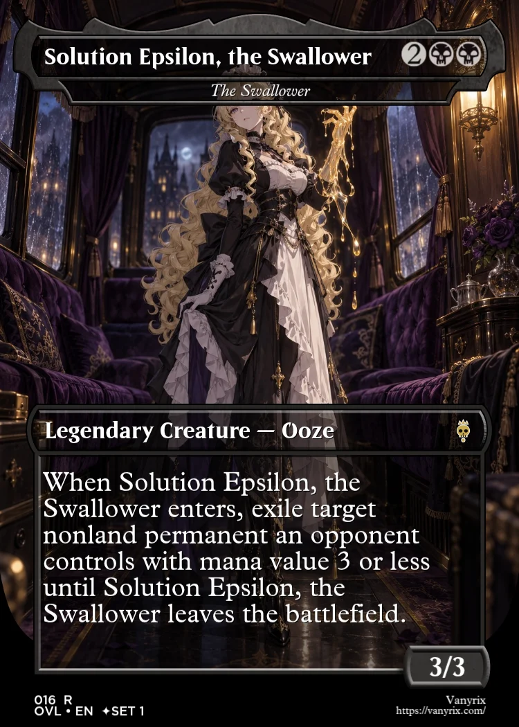 Solution Epsilon, the Swallower