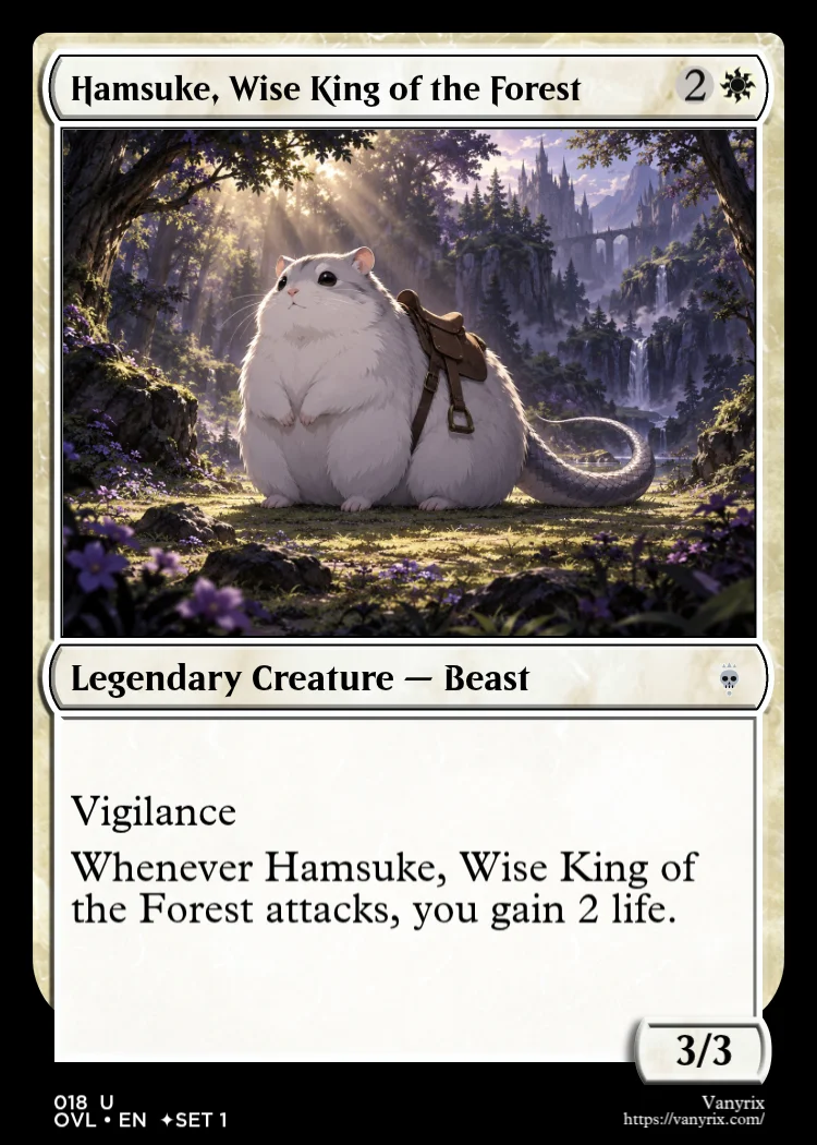 Hamsuke, Wise King of the Forest