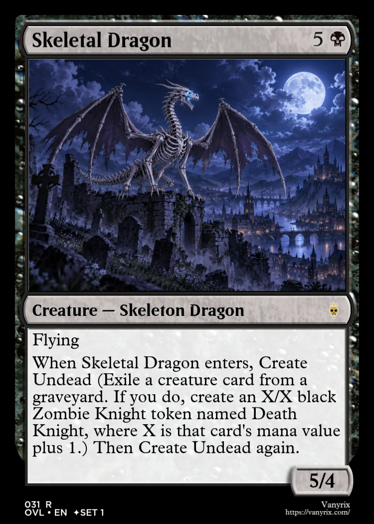 Skeletal Dragon