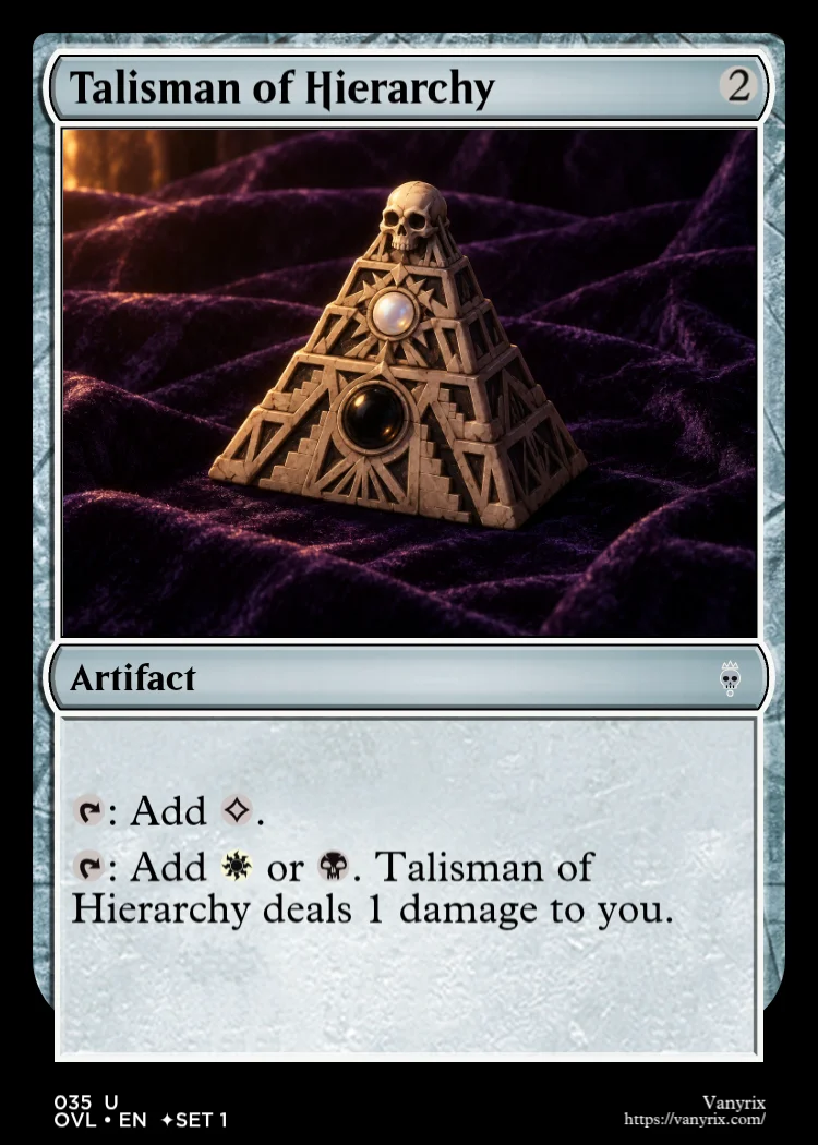 Talisman of Hierarchy