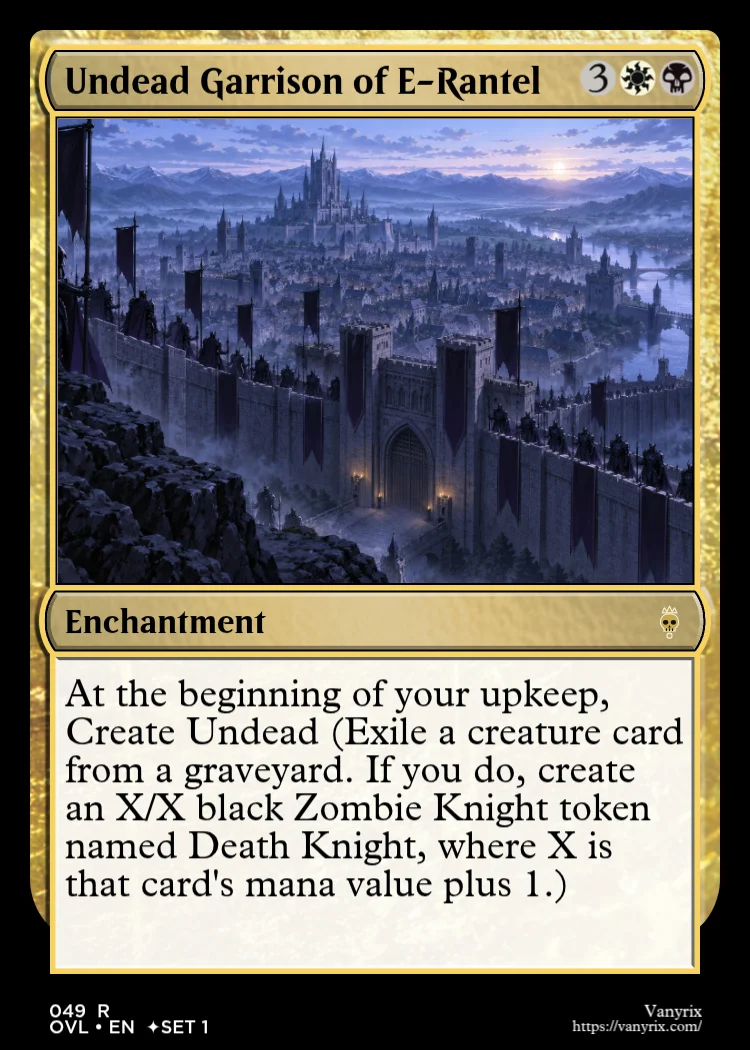 Undead Garrison of E-Rantel