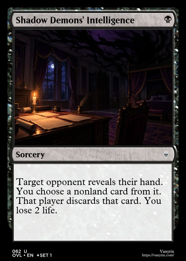 Shadow Demons' Intelligence