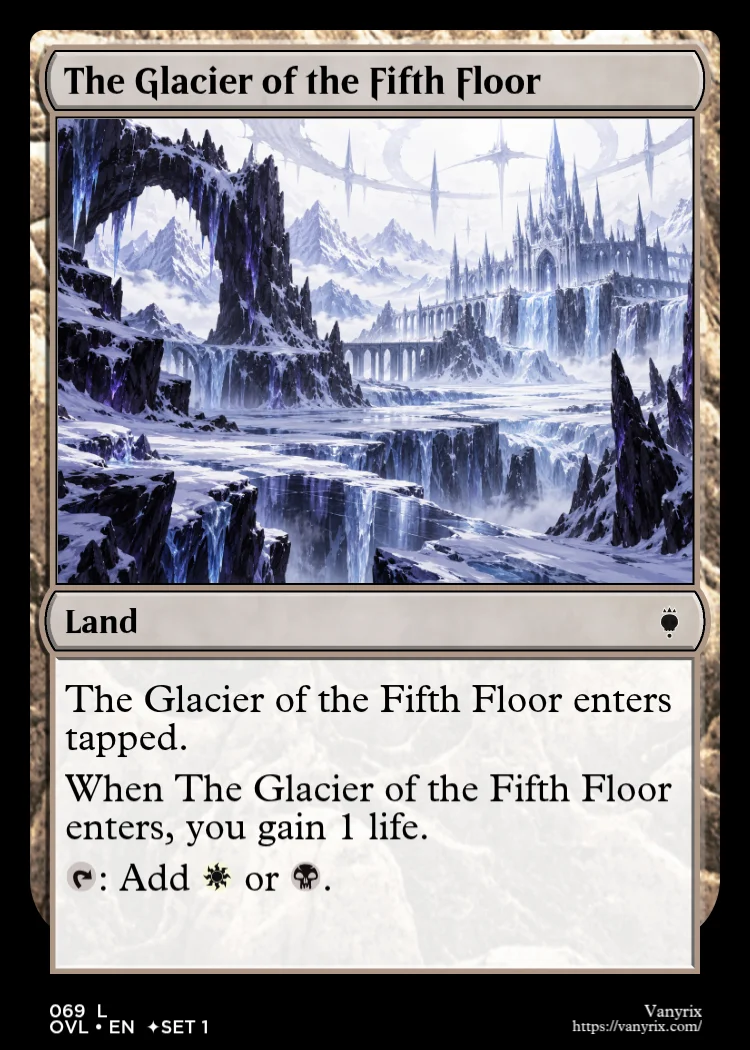 The Glacier of the Fifth Floor