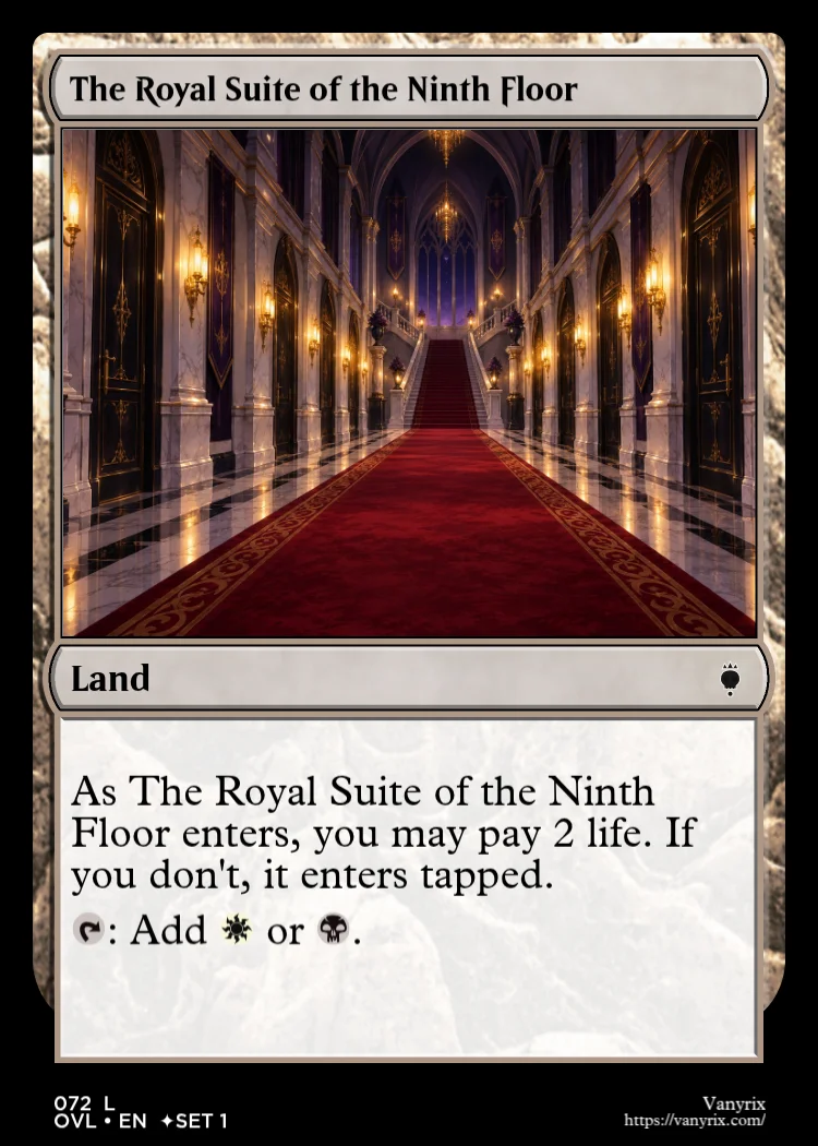 The Royal Suite of the Ninth Floor