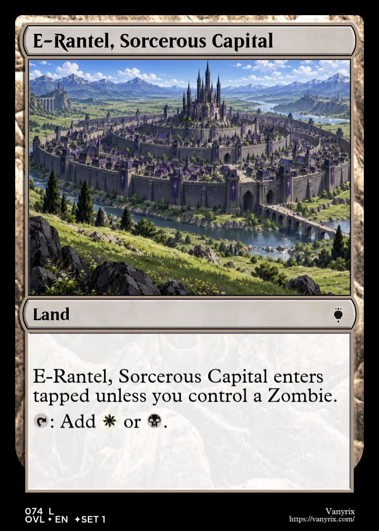E-Rantel, Sorcerous Capital
