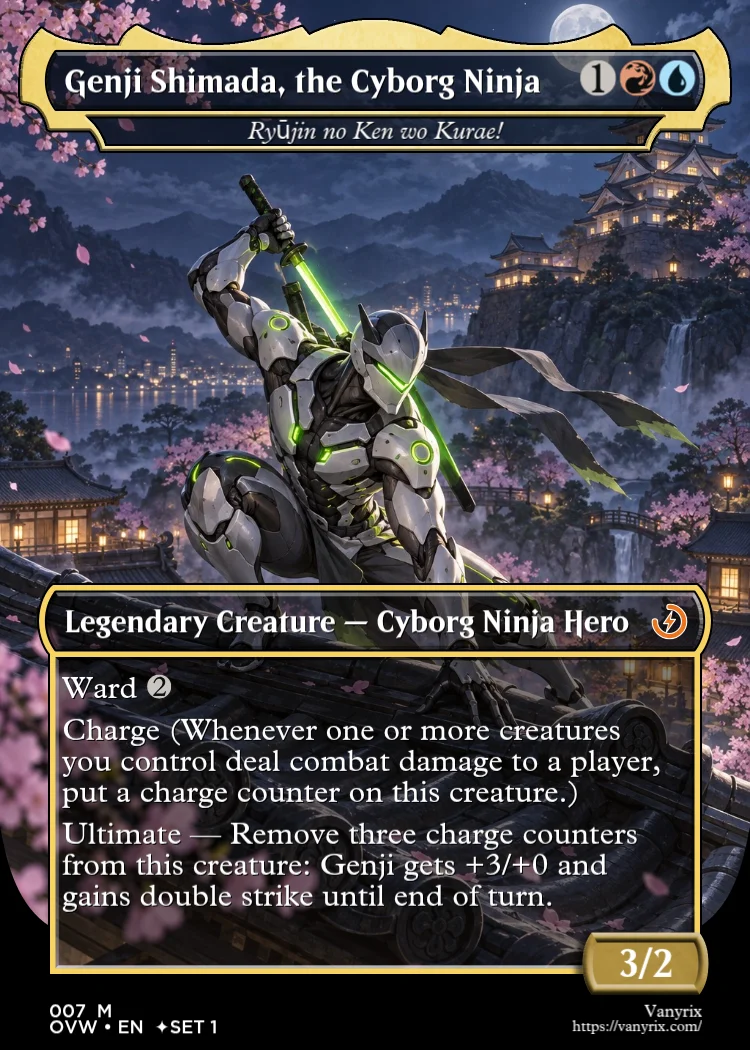 Genji Shimada, the Cyborg Ninja