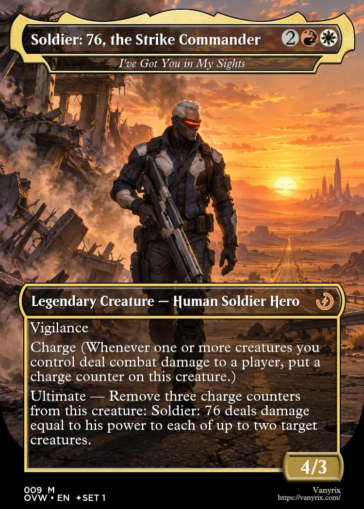 Soldier: 76, the Strike Commander