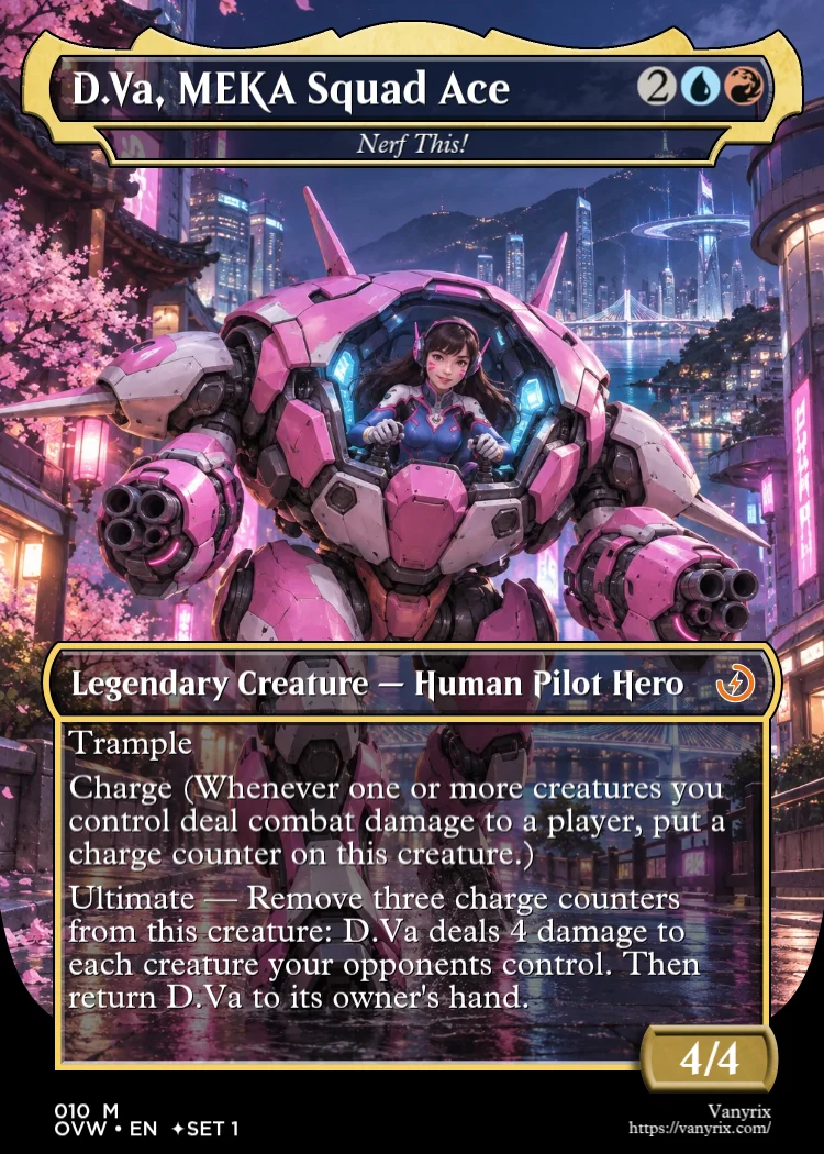 D.Va, MEKA Squad Ace