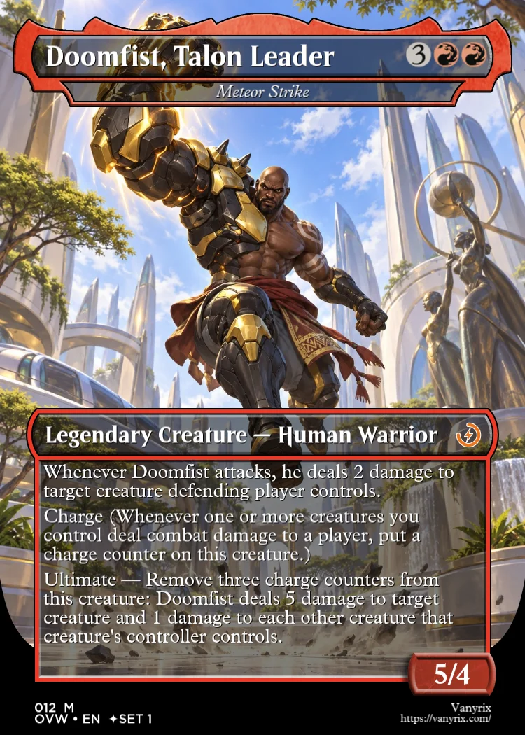Doomfist, Talon Leader