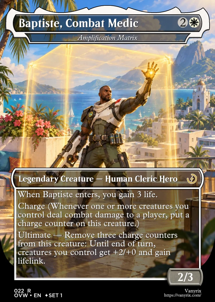 Baptiste, Combat Medic