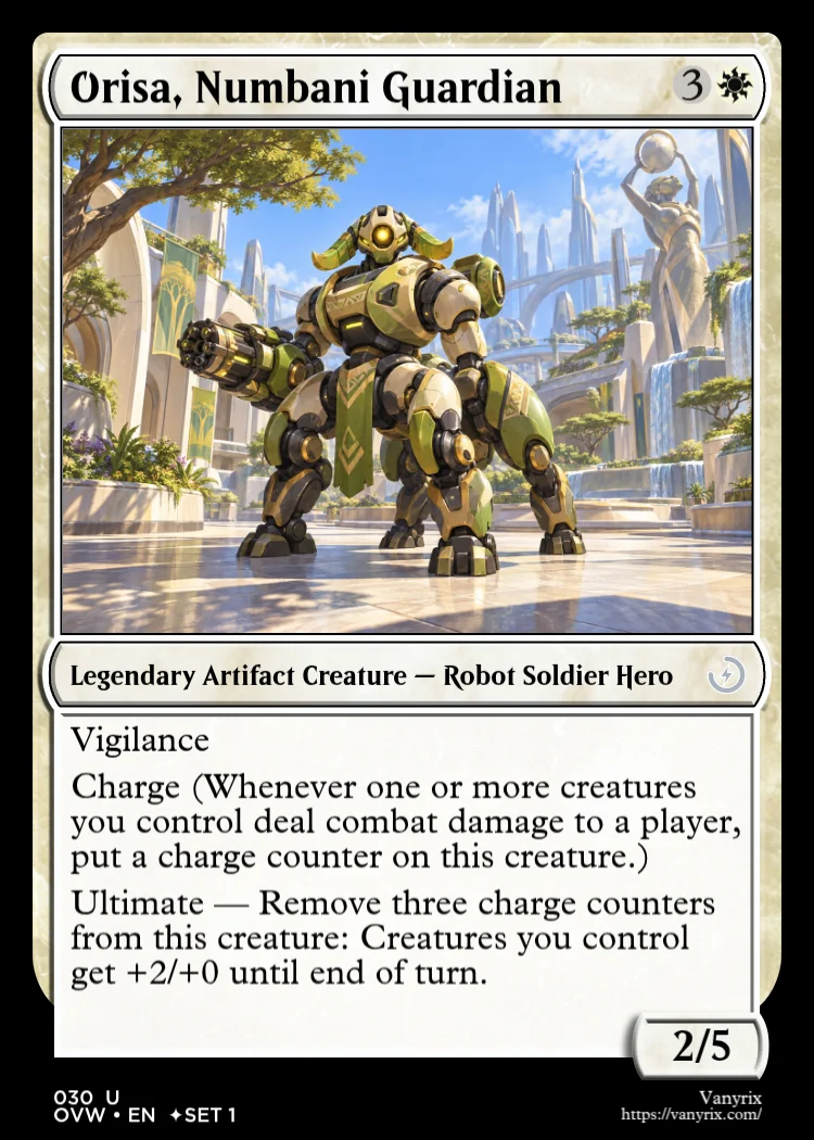 Orisa, Numbani Guardian