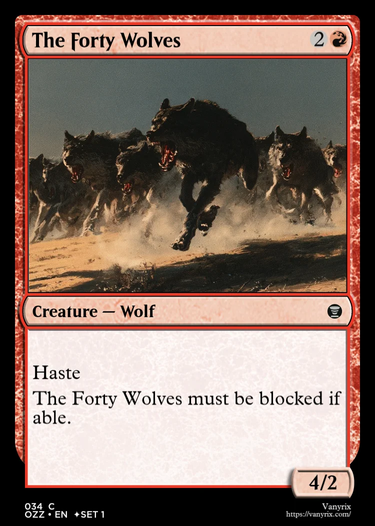 The Forty Wolves