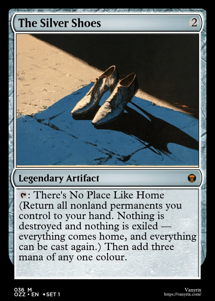 The Silver Shoes