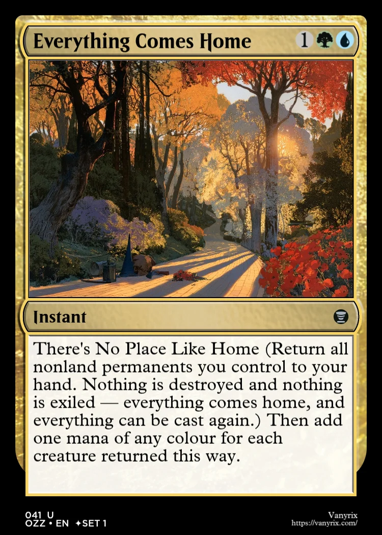 Everything Comes Home