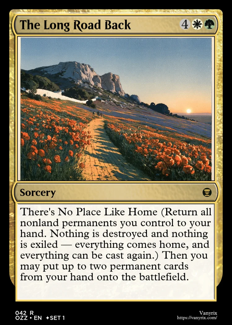 The Long Road Back