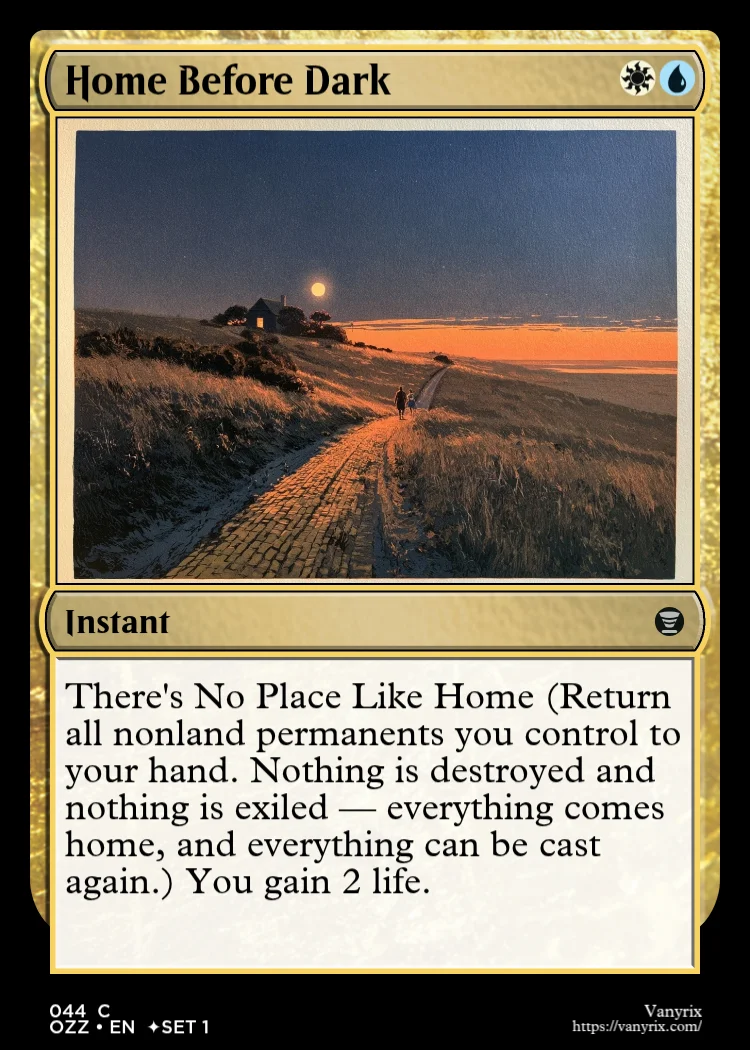 Home Before Dark