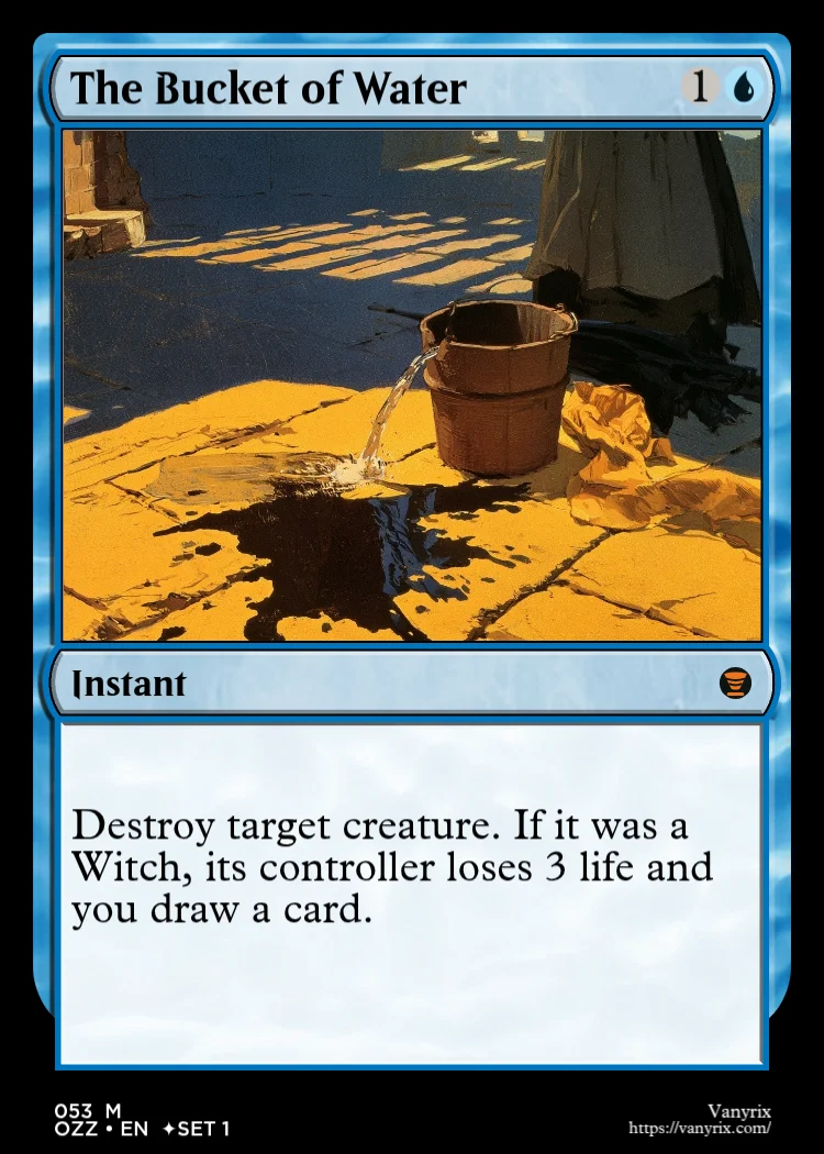 The Bucket of Water