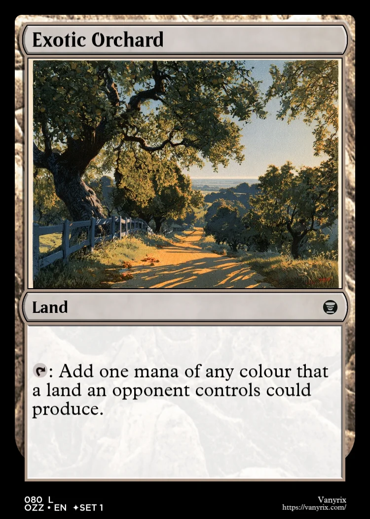 Exotic Orchard
