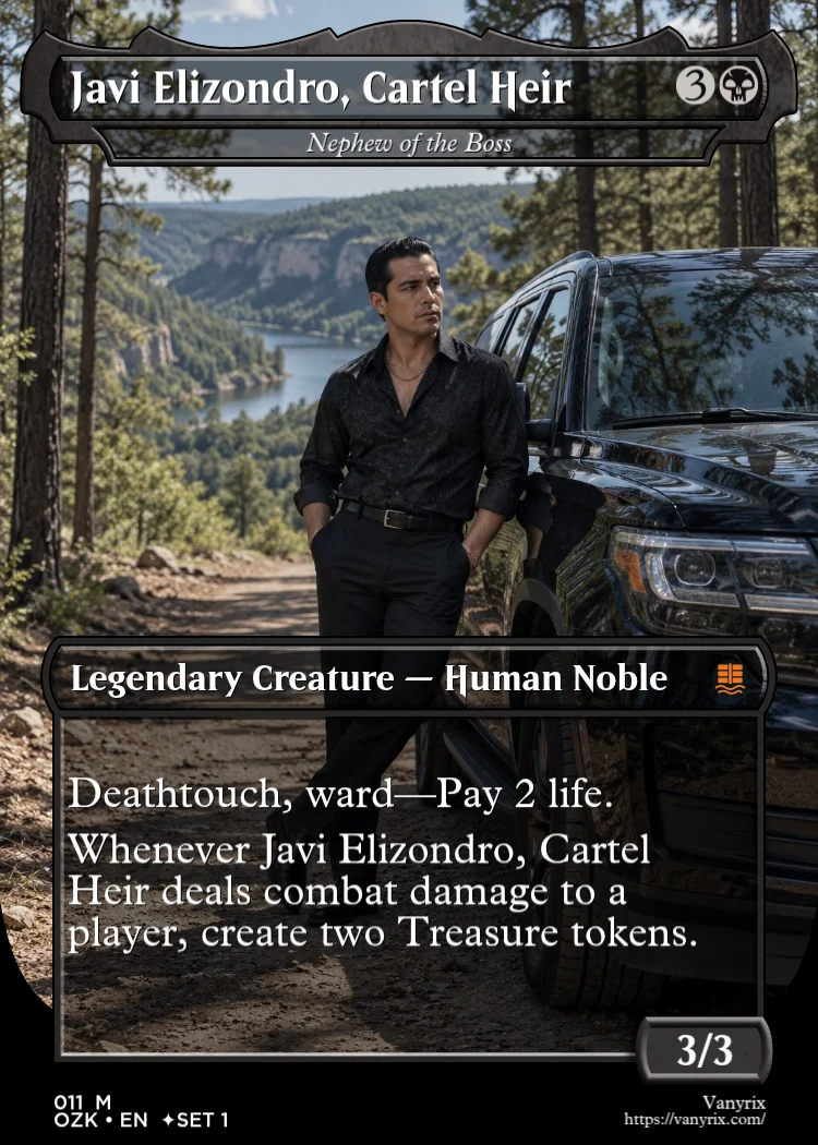 Javi Elizondro, Cartel Heir